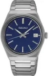 Seiko SUR555P1 Herrenarmbanduhr Quarz Stahl/Blau - Blau