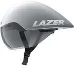 LAZER Helm Volante KinetiCore Triathlon/Zeitfahren Matte White Silver (S) - m...