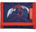 Herlitz Kinder Geldb&ouml;rse / Geldbeutel / Portemonnaie / "Drache" - Blau