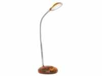 BRILLIANT LED Tischleuchte Timmi | zeitlose Bürolampe | Kunststoff/Metall | orange 