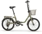 MBM Klapprad 20 Zoll KANGAROO, Farbe: moosgr&uuml;n, 6-Gangschaltung - Gr&uuml;n