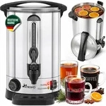TRESKO&reg; Gl&uuml;hweinkocher Silber 6,8L / 1500W Einkochautomat aus Edelstahl