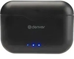 Denver TWE-37BLACK, Kabellos, Anrufe/Musik, Kopfh&ouml;rer, Schwarz - Schwarz