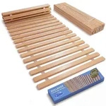Coemo Rollrost 100 x 200 cm Rolllattenrost 21 massive Leisten