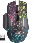Defender Mouse Gm-067 Oneshot Optic Rf Rgb 3200Dpi 7P - Schwarz
