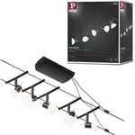Paulmann CorDuo Seilsystem Sheela Basisset - Schwarz/Silber