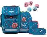 ergobag Cubo Schulranzen-Set 5-teilig - Hellblau