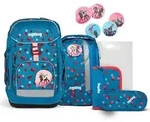 ergobag Schulranzen Maxi-Set 6-teilig VoltiB&auml;r petrol - Petrol