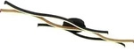 Globo Lighting Deckenleuchte Metall schwarz matt, LED - Schwarz