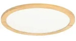 Lucande LED-Deckenleuchte Joren, &Oslash; 48 cm, Holz, CCT, Remote - Hellbraun