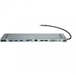 Baseus CATSXG0G, USB 3.2 Gen 1 (3.1 Gen 1) Type-C, 10,100,1000 Mbit/s, Silber,