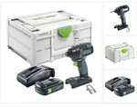 Festool TID 18-Basic Akku Schlagschrauber 18 V 180 Nm 1/4" + 1x Akku 3,0 Ah +