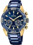 Festina Herren Uhr Sport Edelstahl Armbanduhr blau UF20547/1 - Blau