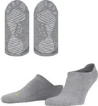 FALKE Cool Kick Sneakersocken Uni light grey melange 37-38 - Grau - 37-38