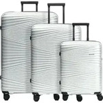 Pactastic Collection 02 Trolley-Set S / M / L Silver Metallic 2 silberfarben 55cm -