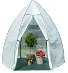 Westmann &Uuml;berwinterungszelt & Foliengew&auml;chshaus Avocado Wei&szlig; 250x250x250 cm -