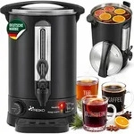 TRESKO&reg; Gl&uuml;hweinkocher Schwarz 6,8L / 1500W Einkochautomat aus Edelstahl