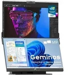 Mobile Pixels Geminos, 61 cm (24"), 1920 x 1080 Pixel, Quad HD, Schwarz