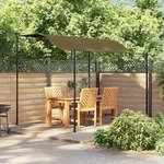 vidaXL Pavillon 3x2,4 m Taupe 180 g/m&sup2;