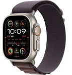 Apple Alpine Loop Armband Indigo 42444549mm Medium 145-190 mm Umfang - Blau