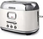 Muse MS-120 SC, 2 Scheibe(n), Wei&szlig;, Edelstahl, Tasten, Niveau, 1000 W, 220 - 240 V -