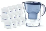 Brita Marella blau inkl. 12 MAXTRA PRO All in 1 - Blau/Transparent