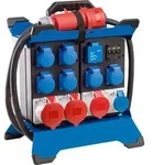 as-Schwabe Tragbarer Stromverteiler CEE 400V 32A auf 6x Schuko & 4x CEE IP44