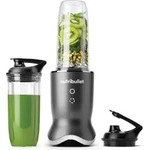 NutriBullet NB1206DGCC, Tischplatten-Mixer, 0,9 l, Pulsfunktion, 1200 W, Schwarz,