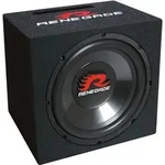 Renegade RXV1000, Vorgeladener Subwoofer, Aktiver Subwoofer, 250 W, 4 Ohm -...