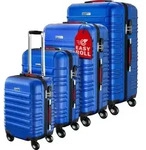 MONZANA&reg; Kofferset 4tlg Hartschalen Koffer S-M-L-XL Gel-Griffe 4 Rollen ABS Hardcase