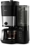 Philips All-in-1 Filter-Kaffeemaschine mit integriertem Mahlwerk, schwarz (HD7900/01)