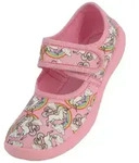 Beck M&auml;dchen Rainbow Hausschuhe - Rosa - 23
