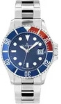 Dugena Herren Uhr 4460774 Diver mit Datumsanzeige - Blau