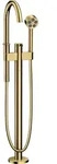AXOR One Einhebel-Wannenmischer bodenstehend Polished Gold Optic, 48440990 - Gold