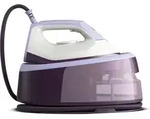 Philips Dampfb&uuml;geleisen der Serie 3000, 120g/min, lila (PSG3000/30) - Lila