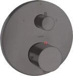 HansGrohe 10720340, HansGrohe Thermostat AXOR STARCK UP m Ab u Umstellven bru black