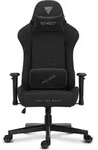 SENSE7 Spellcaster SENSHI Gaming Stuhl Stoff Schwarz - Ergonomischer B&uuml;rostuhl