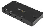 StarTech.com 2-Port USB-C KVM Switch - 4K 60Hz HDMI - Kompakter Dual-Port UHD USB