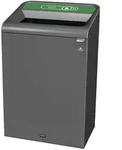 Rubbermaid Recyclingstation 2154778 125l Beh&auml;ltereinheit Glas gn