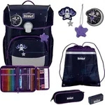 Scout Scout Neo Exklusiv Safety Light - Schulranzen Set 5tlg. - Lila