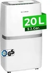 KLAMER Luftentfeuchter elektrisch 20L, 195m3 Luftumw&auml;lzung pro Stunde, 420W starker