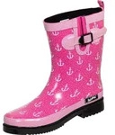 Damen Regenstiefel Marleen fuchsia/multi Gr. 36 - Rosa - 36