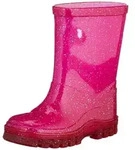 Beck M&auml;dchen glitter Gummistiefel, Pink, 20 EU - Rosa - 20