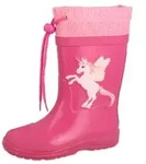 Beck M dchen Unicorn Gummistiefel, Pink, 23 EU - Rosa - 23