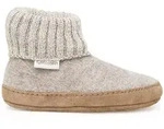 Gottstein Alpine Boot LE Kinder H&uuml;ttenschuhe mit Ledersohle Beigemele,...