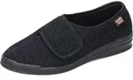 Manitu-Home Damen Damenhausschuh flach Schuhe schwarz - Schwarz - 36