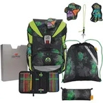 DerDieDas ErgoFlex Superlight Schulranzenset 5-teilig Funny Fighter schwarz -...