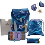 DerDieDas ErgoFlex Max Schulranzen-Set 5-teilig - Hellblau