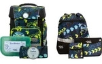 School-Mood Champion Maxx mit LED Patchy Schulranzen-Set 7-teilig Elias petrol -