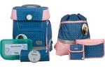 School-Mood Champion Maxx Schulranzen-Set 7-teilig Mila blau - Blau
